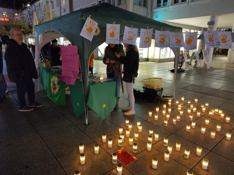 Pressemitteilung: Saarlouiser Grüne engagieren sich gegen Gewalt an Frauen