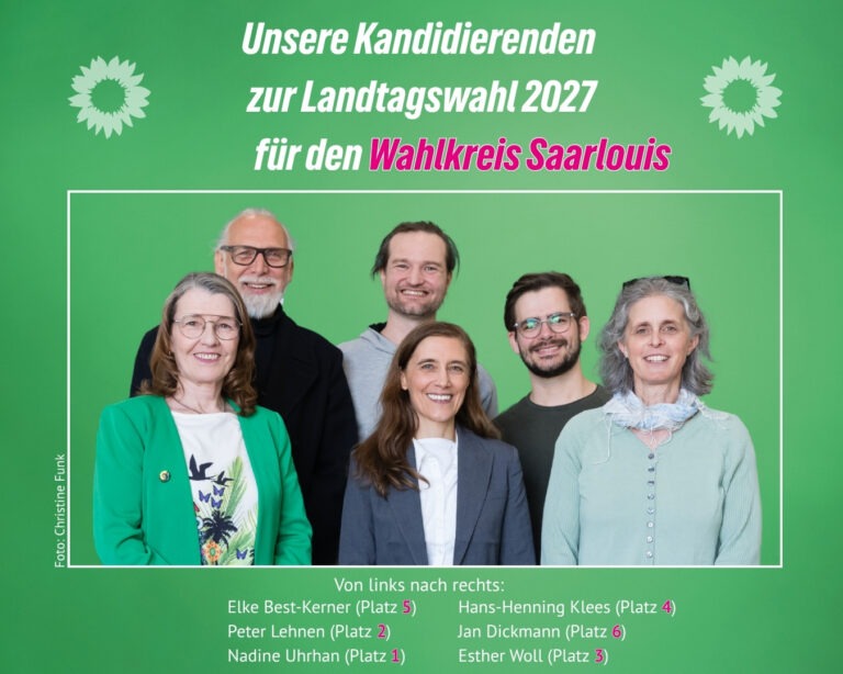 Landtagswahl 2027 – Unsere Kandidierenden stehen fest!